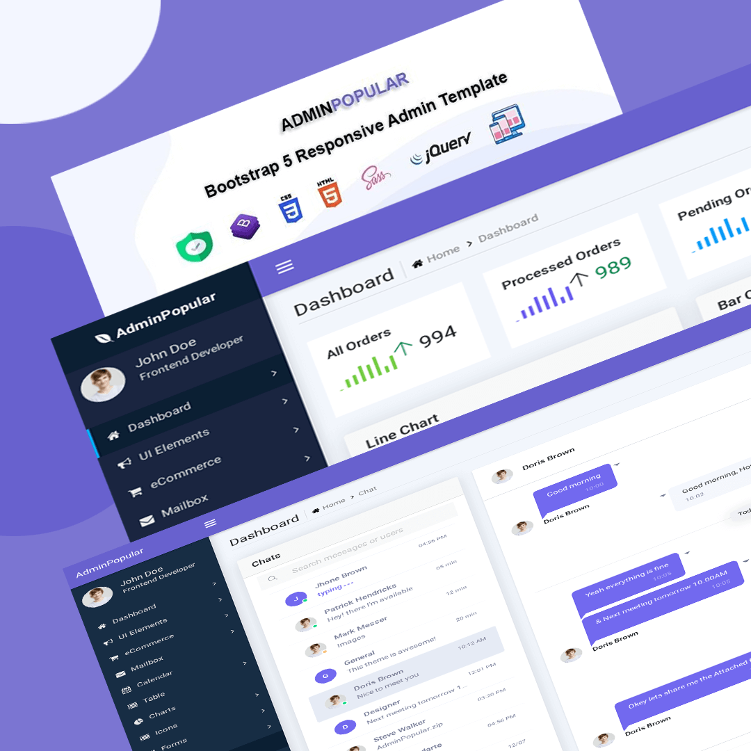 bootstrap 5 admin template