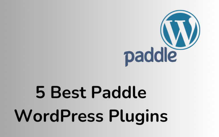 5 Best Paddle WordPress Plugins