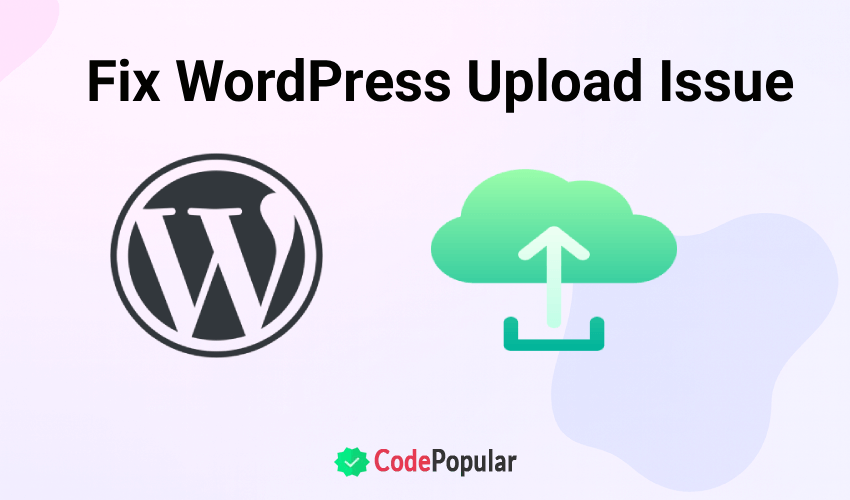 file upload issue in WordPress