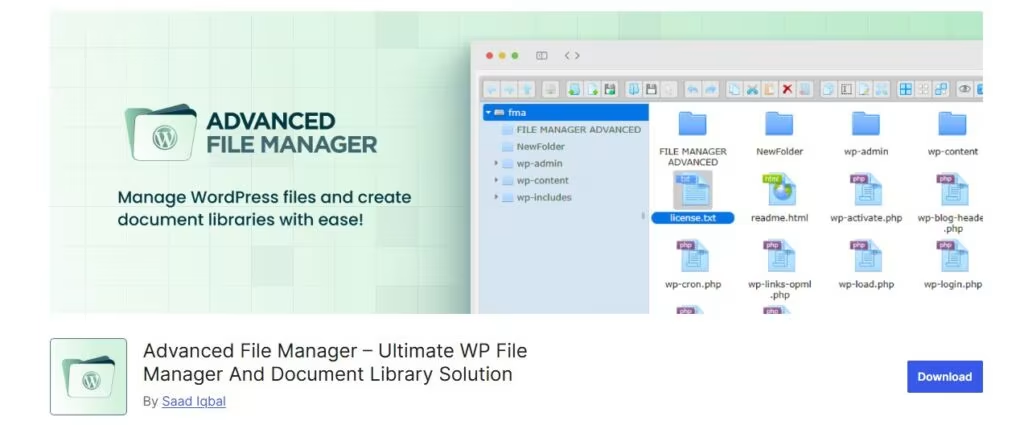 6 Best File Manager Plugin For WordPress 5 image 4