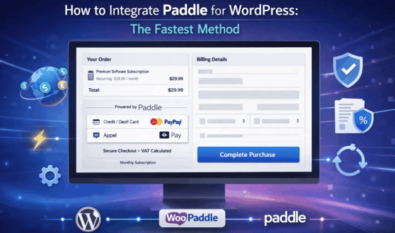 How to Integrate Paddle for WordPress