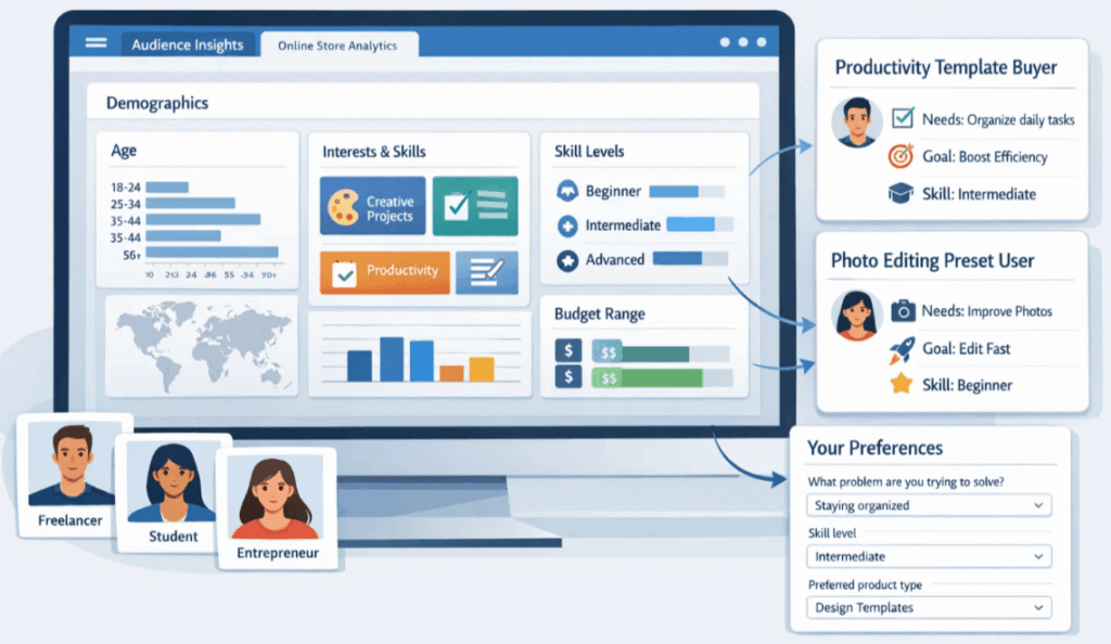 The Definitive Guide to Marketing Strategies to Boost Digital Downloads in {{year}} 2 Know Your Audience to market for digital downloads