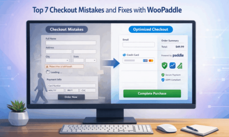 Top 7 Checkout Mistakes That Kill Sales and How Paddle Fixes Them