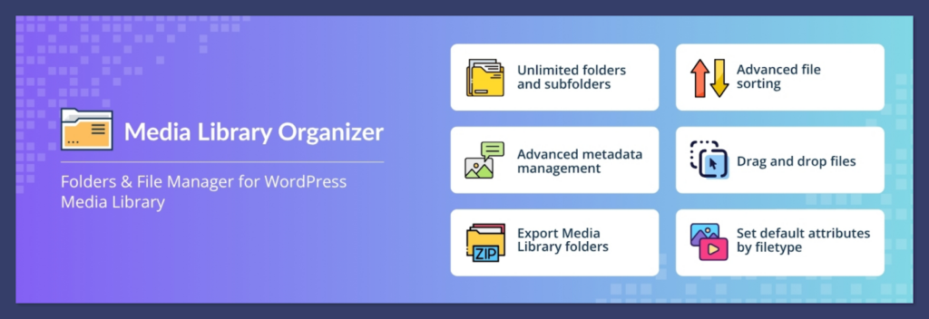 8 Best WordPress Media Library Folder Plugins 7 Media Library Organizer plugin