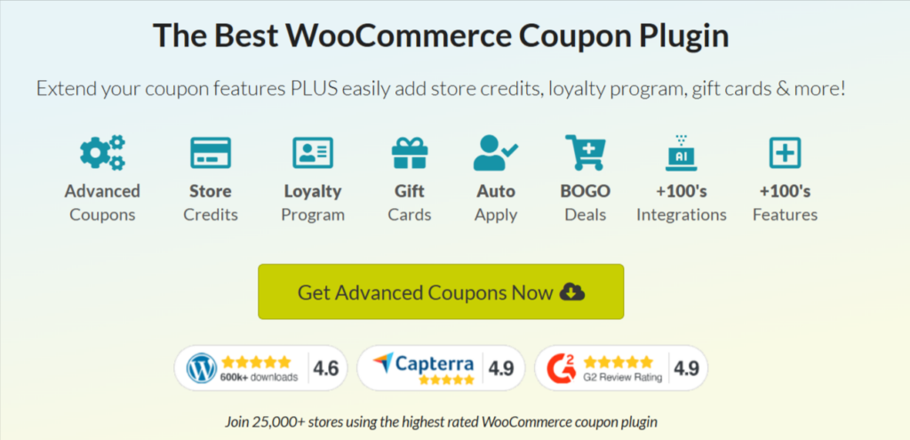 Top 10 WordPress Coupon Code Plugins to Automate WooCommerce Discounts 2 Advanced Coupons a WordPress coupon code plugin