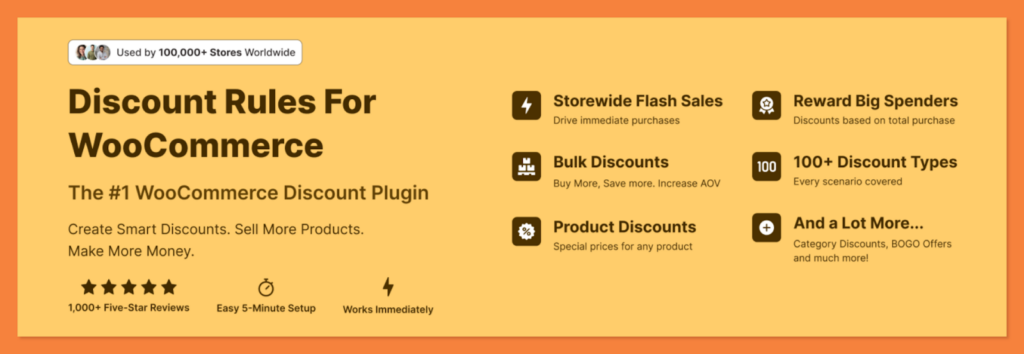 Top 10 WordPress Coupon Code Plugins to Automate WooCommerce Discounts 3 Discount Rules for WooCommerce as WooCommerce bulk discount plugin