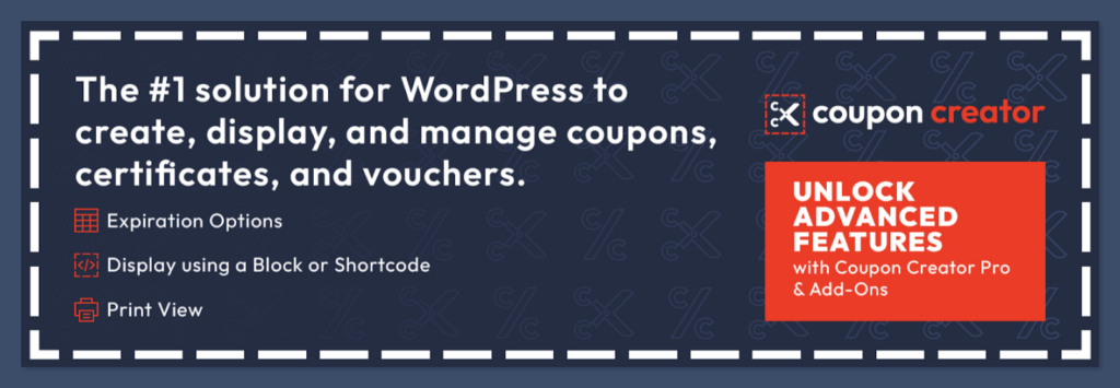 Top 10 WordPress Coupon Code Plugins to Automate WooCommerce Discounts 9 Coupon Creator as a WordPress coupon code plugin