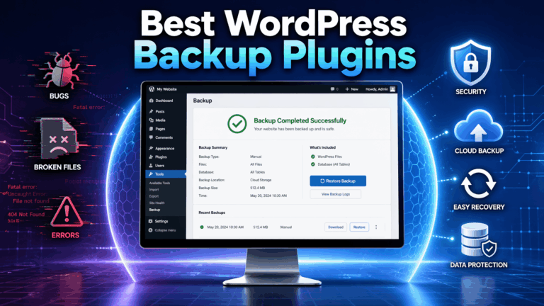 10 Best WordPress Backup Plugins with Free and Paid options