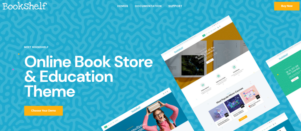 10 Best WooCommerce Themes for Selling Digital Products in {{year}} 6 Bookshelf theme for selling digital products