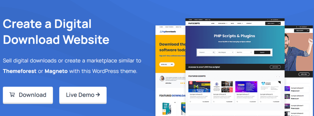 10 Best WooCommerce Themes for Selling Digital Products in {{year}} 12 Digital Downloads theme for selling digital productrs