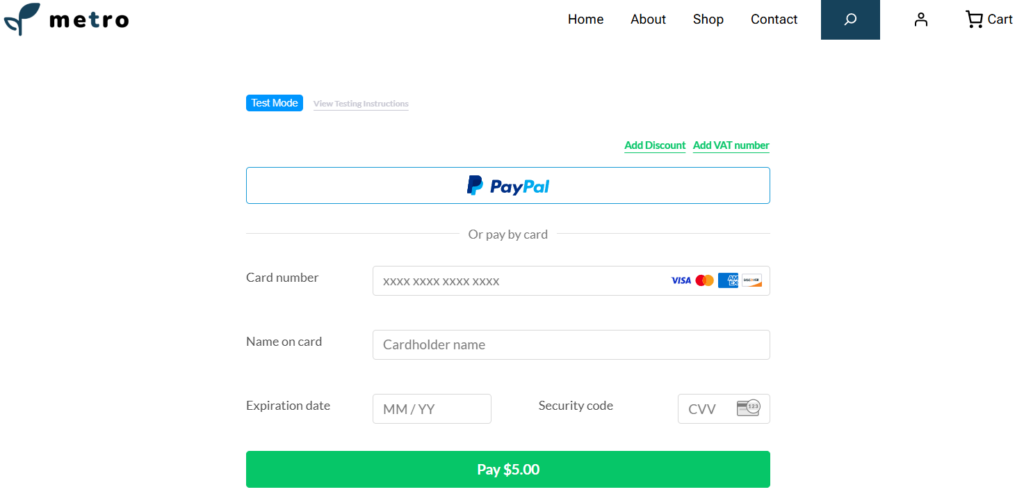 How to Setup WooCommerce Inline Checkout With WooPaddle 2 Simple inline checkout page with WooPaddle